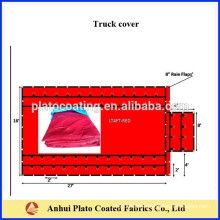 waterproof 100% polyester waterproof roll tarp systems for any truck